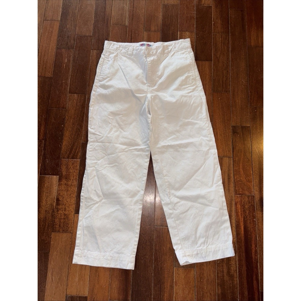 Urban Outfitters White Baggy Pants Chino Sz‎ 34 Inseam 26"